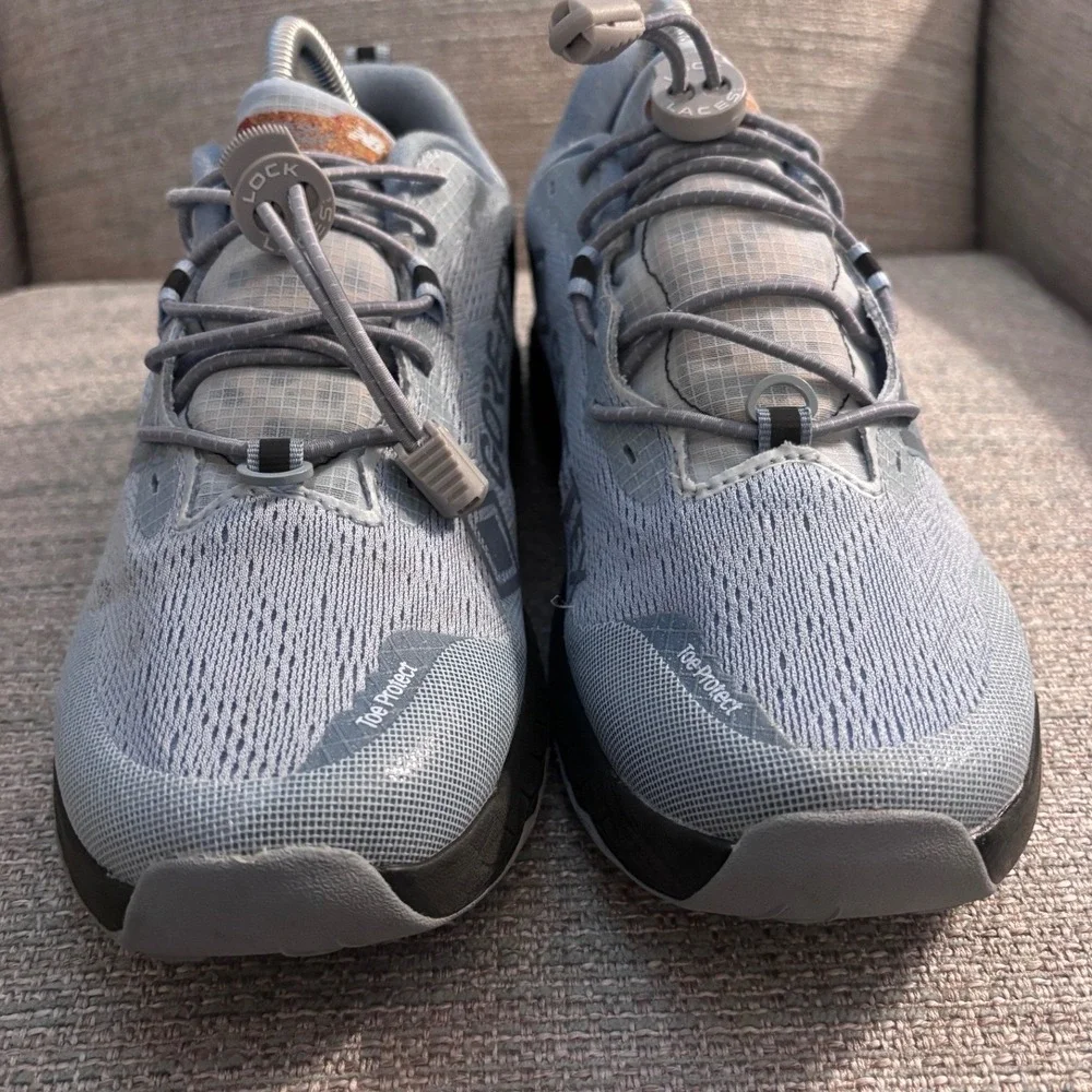 New Balance Fresh Foam X Hierro v7 GORE-TEX Trail Shoes Blue WTHIER7A Womens 8.5